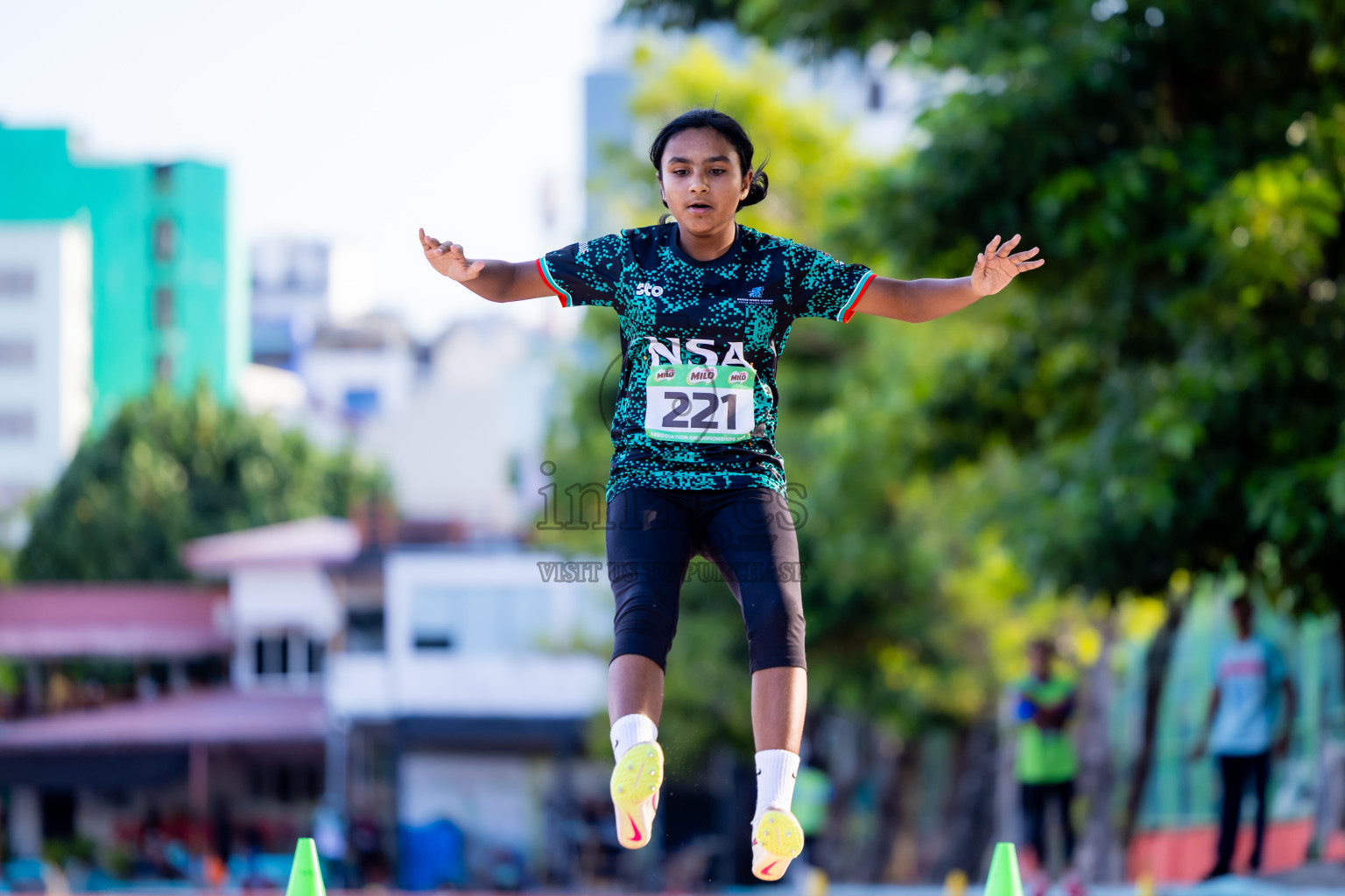 Day 3 of 12th Milo Association Championships was held in Ekuveni Track at Male', Maldives on Saturday, 26th April 2025. Photos: Nausham Waheed  / images.mv