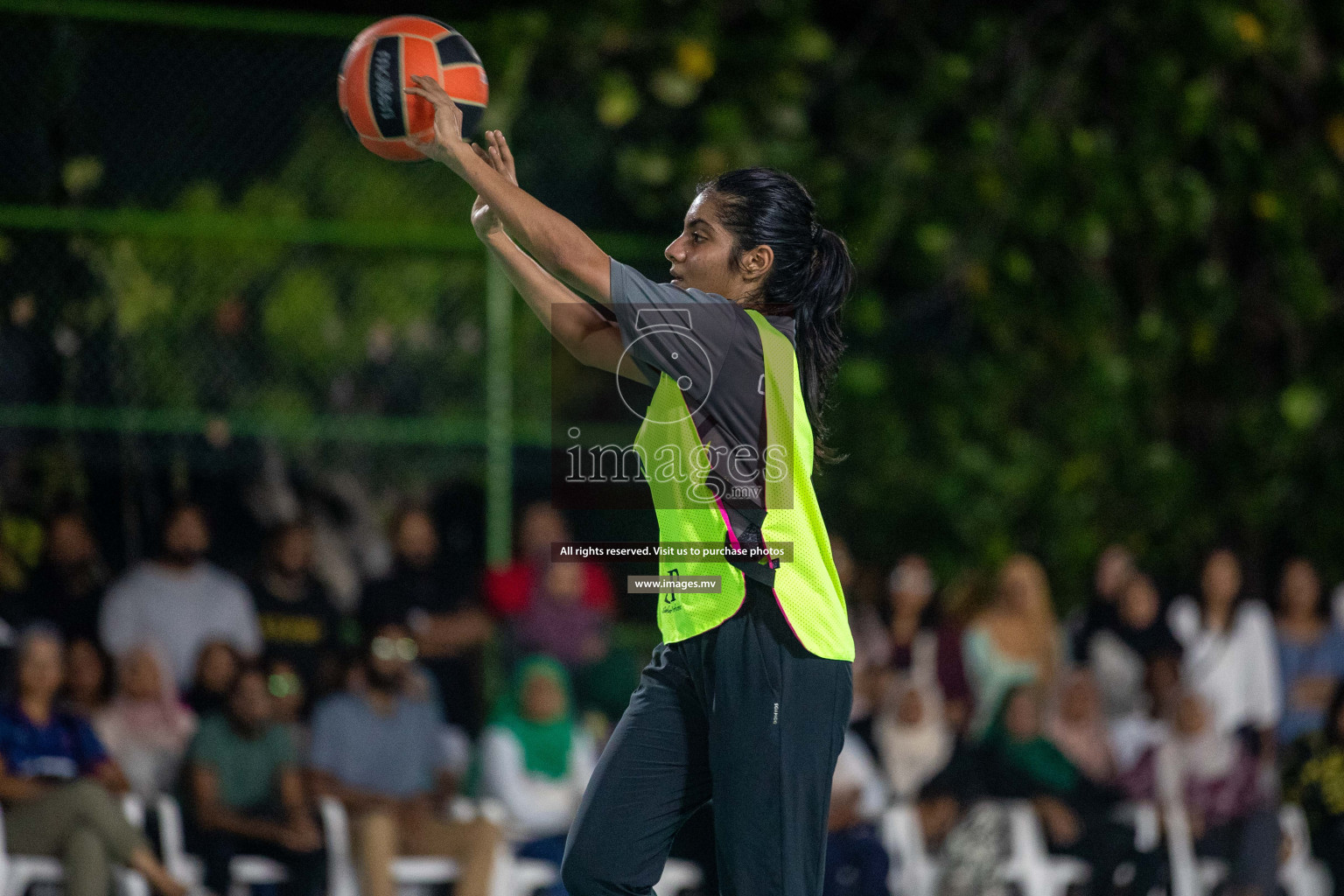 Final of 20th Milo National Netball Tournament 2023, held in Synthetic Netball Court, Male', Maldives on 11th June 2023 Photos: Nausham Waheed/ Images.mv