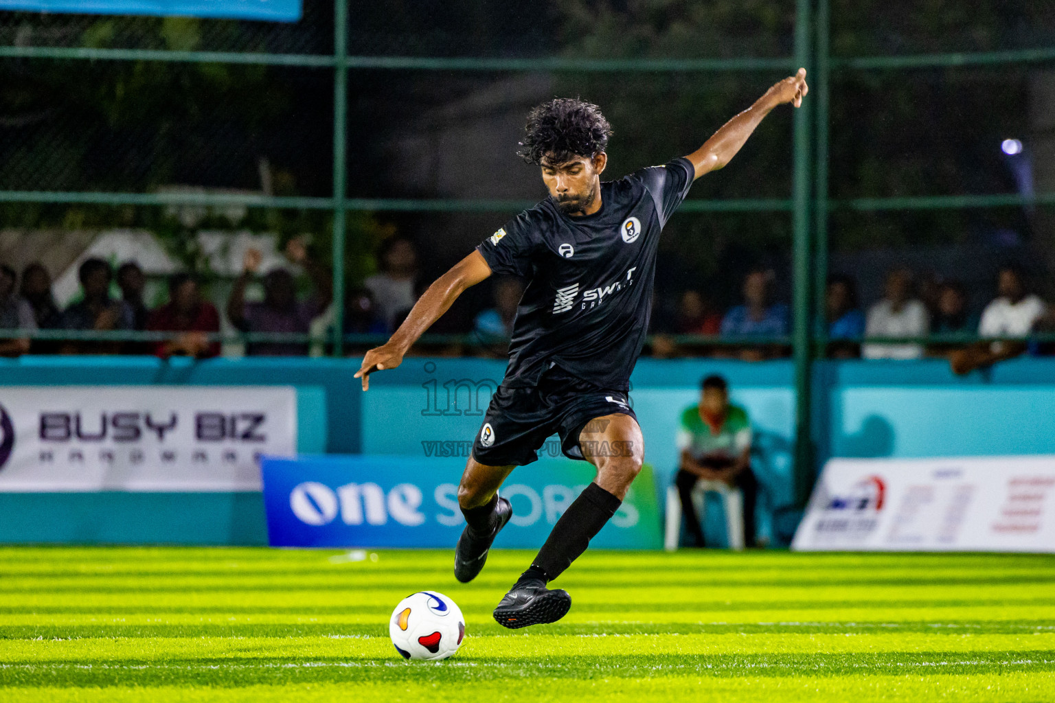 Dee Ess Jay SC vs Much Black in Day 2 of Laamehi Dhiggaru Ekuveri Futsal Challenge 2024 was held on Saturday, 27th July 2024, at Dhiggaru Futsal Ground, Dhiggaru, Maldives Photos: Nausham Waheed / images.mv