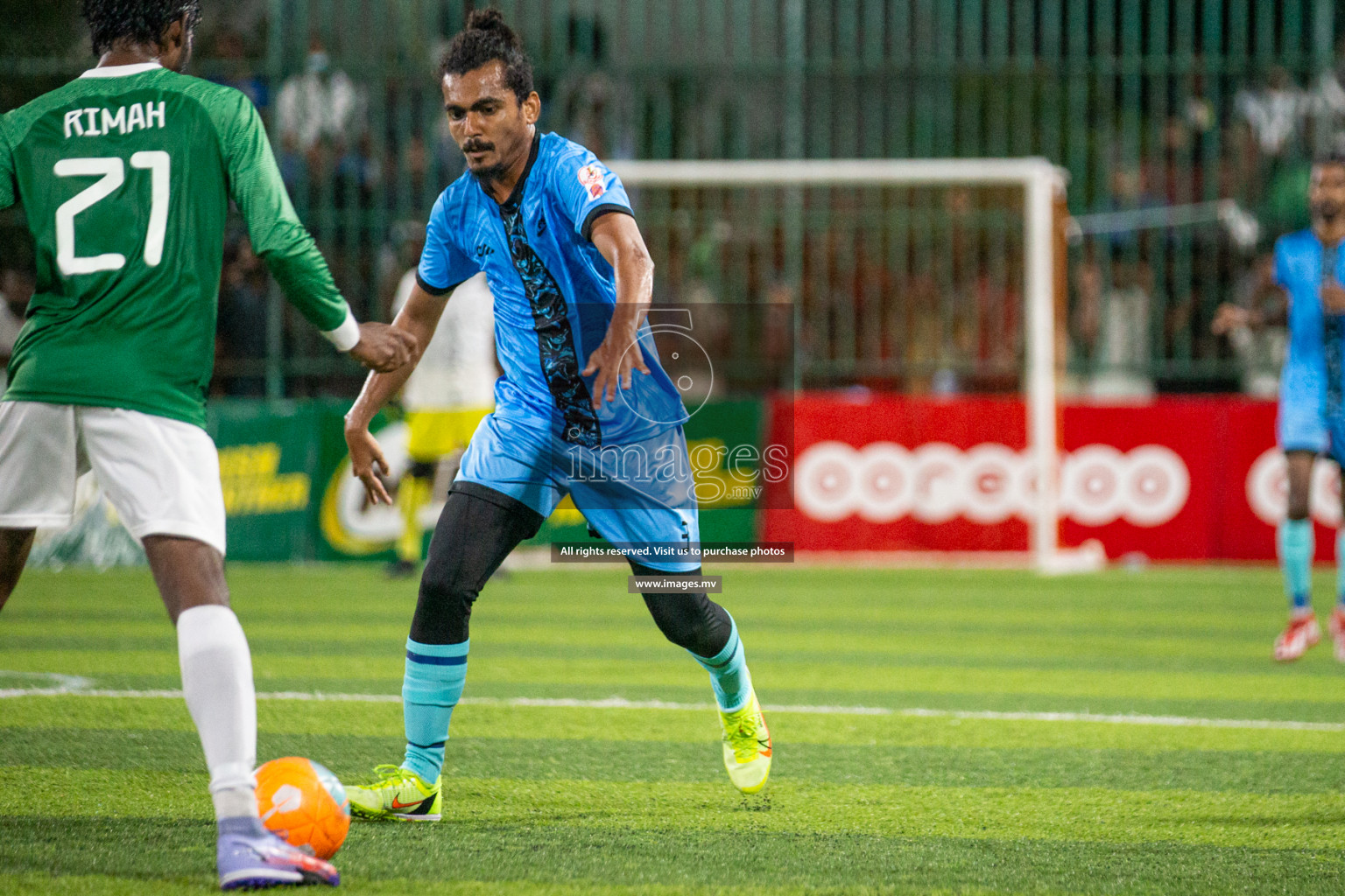 Team FSM vs Club HDC in the Quarter Finals of Club Maldives 2021 held at Hulhumale;, on 12th December 2021 Photos: Nasam / images.mv