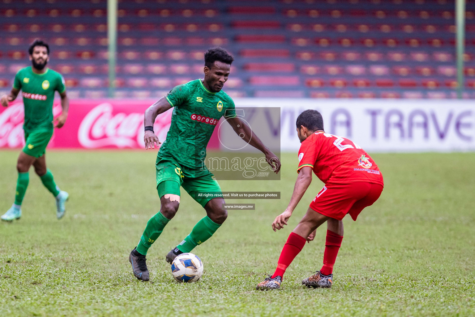 Maziya vs Da Grande in the Dhivehi Premier League 2022 on 22nd July 2022, held in National Football Stadium, Male', Maldives Photos: Nausham waheed / Images.mv