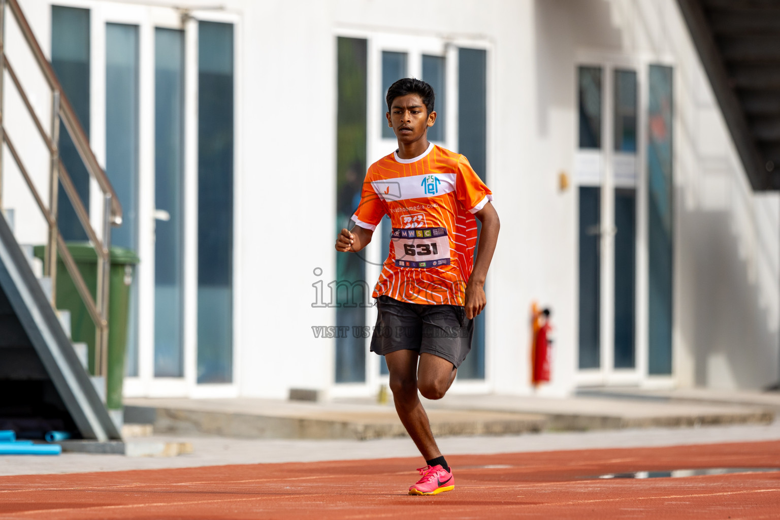 Day 2 of MWSC Interschool Athletics Championships 2024 held in Hulhumale Running Track, Hulhumale, Maldives on Sunday, 10th November 2024.
Photos by: Ismail Thoriq / Images.mv