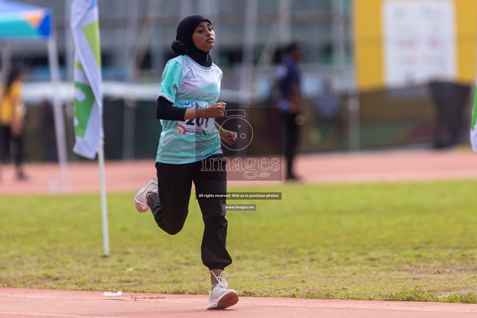 Day three of Inter School Athletics Championship 2023 was held at Hulhumale' Running Track at Hulhumale', Maldives on Tuesday, 16th May 2023. Photos: Shuu / Images.mv