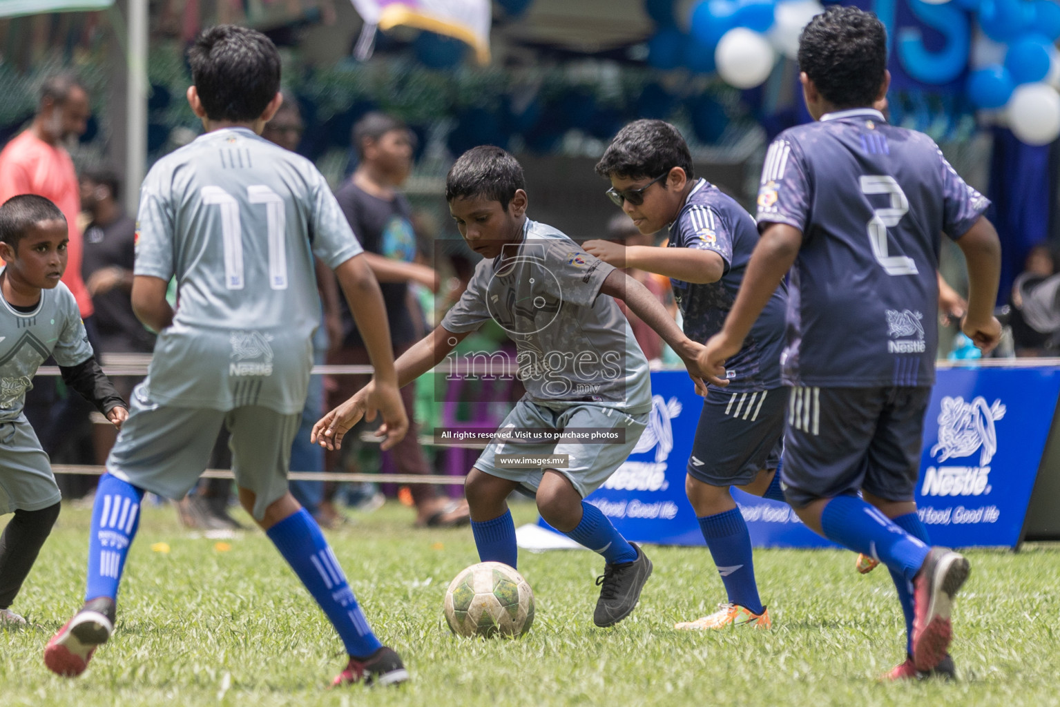 Day 1 of Nestle kids football fiesta, held in Henveyru Football Stadium, Male', Maldives on Wednesday, 11th October 2023 Photos: Shut Abdul Sattar/ Images.mv