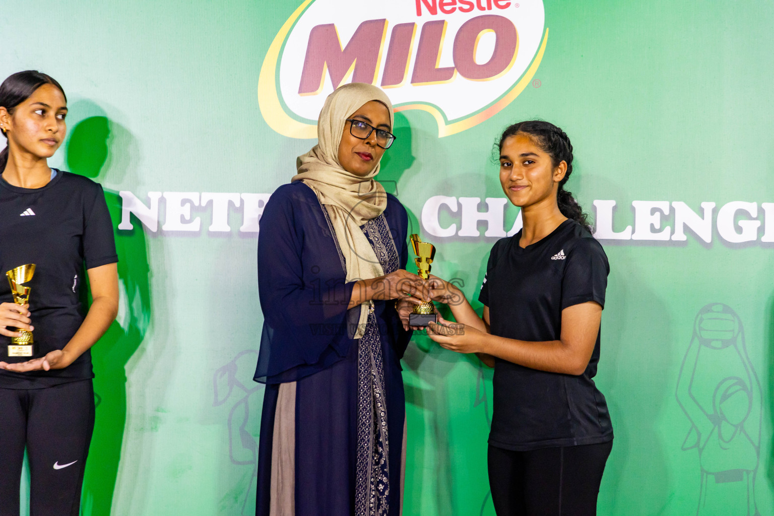 Final of MILO 3x3 Netball Challenge 2024 was held in Ekuveni Netball Court at Male', Maldives on Thursday, 20th March 2024. Photos: Nausham Waheed / images.mv