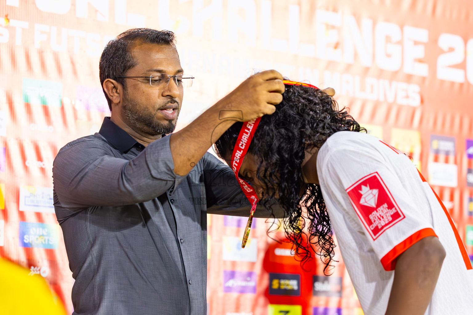 L Gan vs L Isdhoo in Laamu Atoll Finals Day 26 of Golden Futsal Challenge 2025 was held on Thursday , 30th January 2025, in Hulhumale', Maldives. Photos: Ismail Thoriq / images.mv