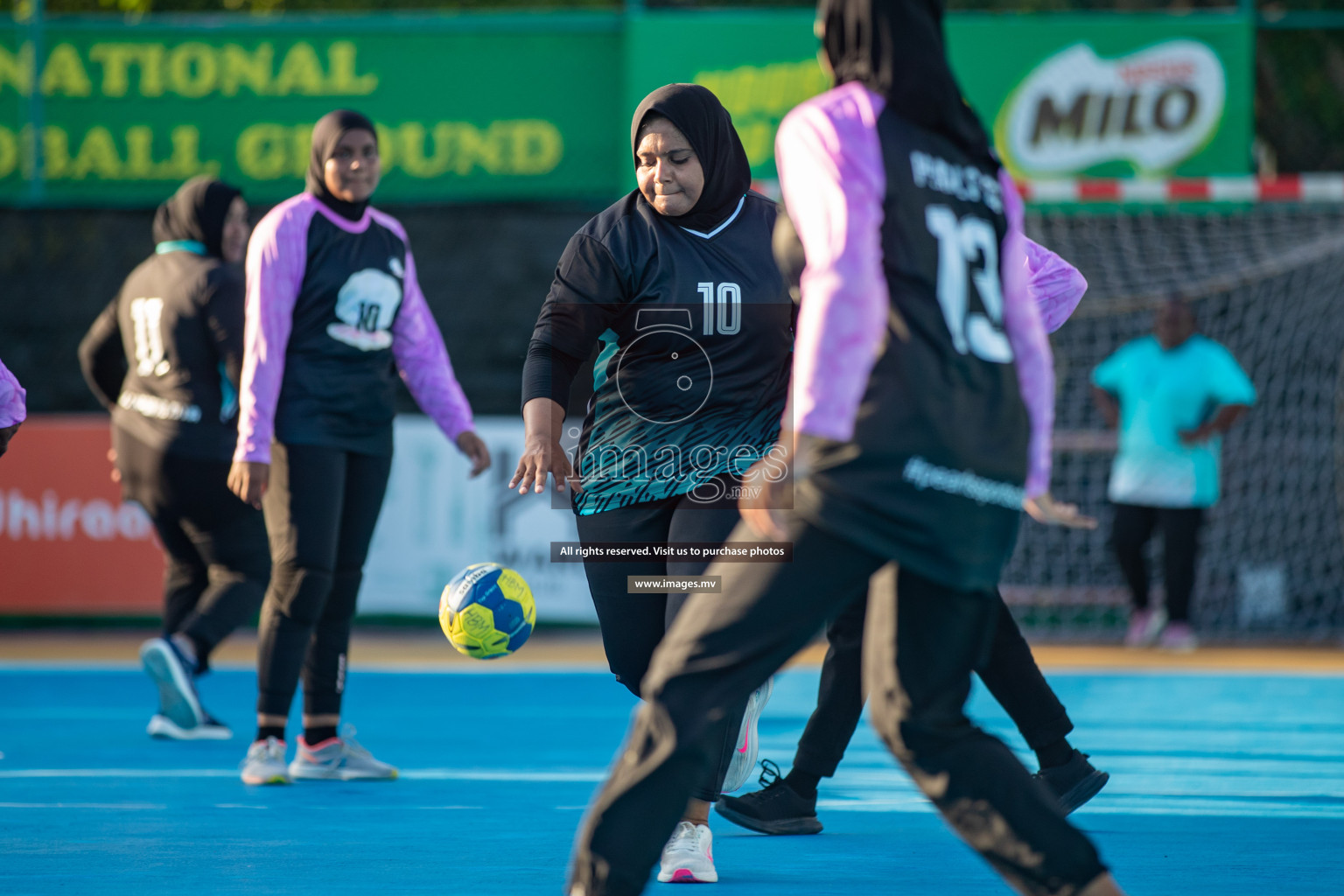 Day 3 of 6th MILO Handball Maldives Championship 2023, held in Handball ground, Male', Maldives on Friday, 22nd May 2023 Photos: Nausham Waheed/ Images.mv