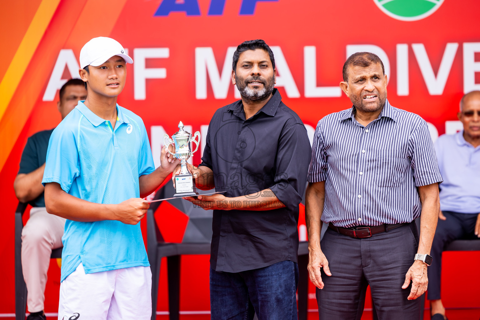 Finals of ATF Maldives Junior Open Tennis was held in Male' Tennis Court, Male', Maldives on Saturday, 21st December 2024. Photos: Nausham Waheed/ images.mv