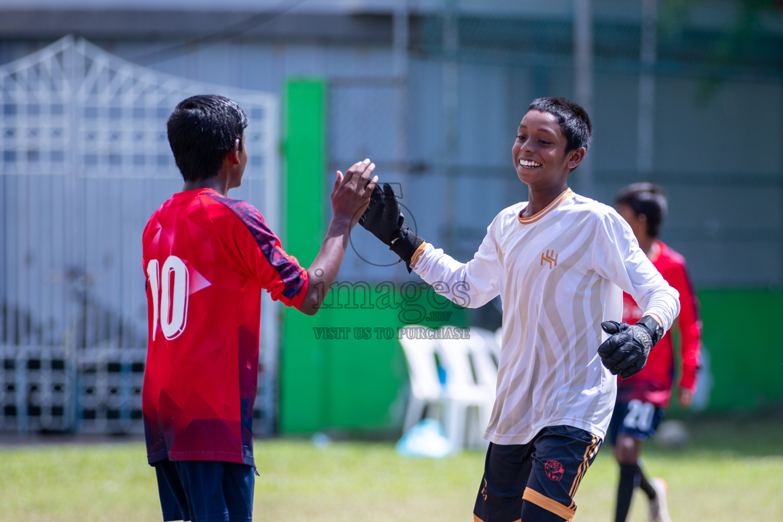 Day 3 of MILO Academy Championship 2024 - U12 was held at Henveiru Grounds in Male', Maldives on Saturday, 6th July 2024. Photos: Mohamed Mahfooz Moosa / images.mv