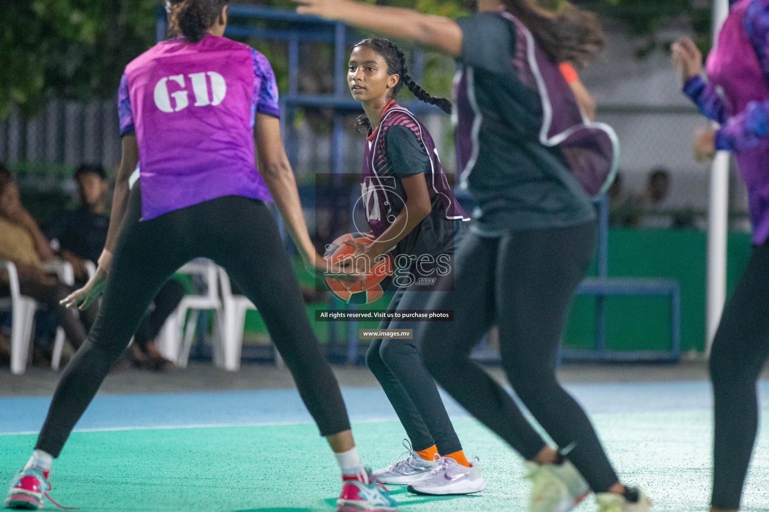 Day 5 of 20th Milo National Netball Tournament 2023, held in Synthetic Netball Court, Male', Maldives on 3rd  June 2023 Photos: Nausham Waheed/ Images.mv