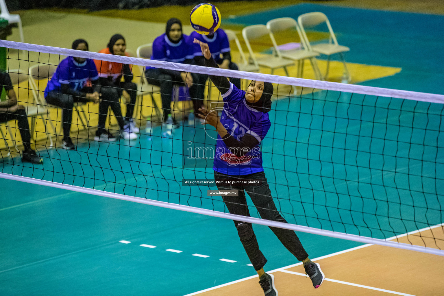 Volleyball Association Cup 2022-Women's Division-Match Day 6 was held in Male', Maldives on 28th May 2022 at Social Center Indoor Hall Photos By: Nausham Waheed /images.mv