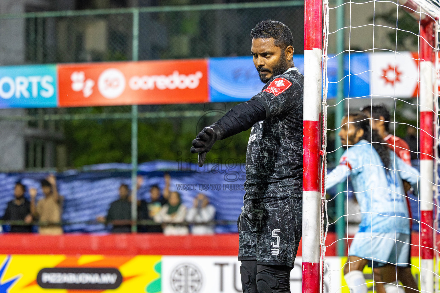 ADh Mahibadhoo VS ADh Kunburudhoo Atoll Round Semi-Final on Day 20 of Golden Futsal Challenge 2025 was held on Friday, 24 January 2025, in Hulhumale', Maldives. 
Photos: Hassan Simah / images.mv