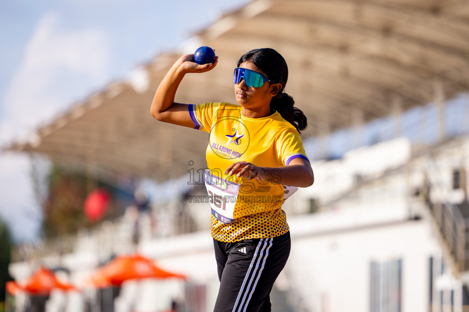 Day 4 of MWSC Interschool Athletics Championships 2024 held in Hulhumale Running Track, Hulhumale, Maldives on Tuesday, 12th November 2024. Photos by: Nausham Waheed / Images.mv