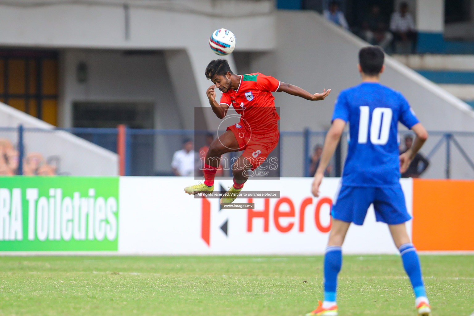 Kuwait vs Bangladesh in the Semi-final of SAFF Championship 2023 held in Sree Kanteerava Stadium, Bengaluru, India, on Saturday, 1st July 2023. Photos: Nausham Waheed, Hassan Simah / images.mv