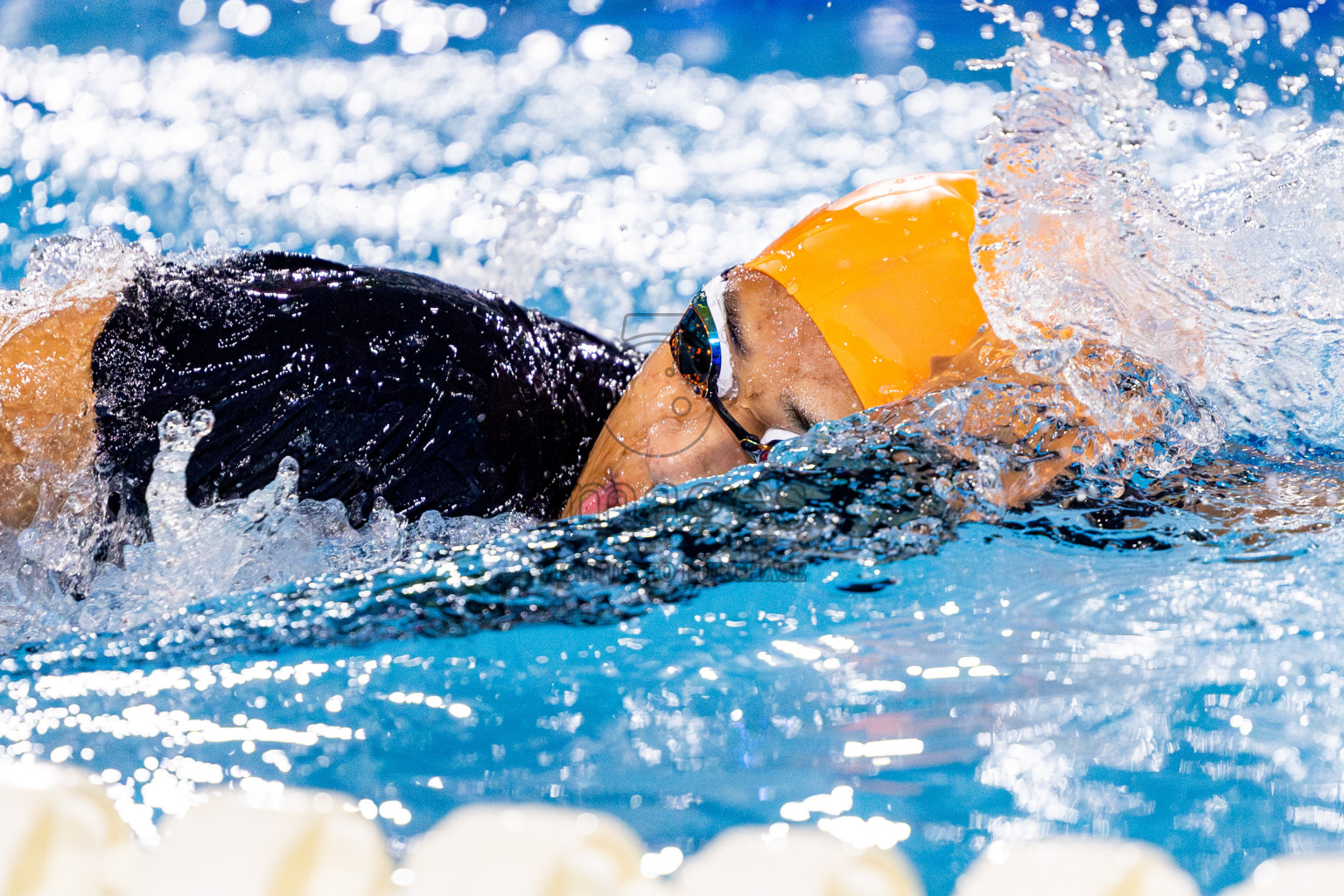 Day 3 of National Swimming Competition 2024 held in Hulhumale', Maldives on Sunday, 15th December 2024. Photos: Nausham Waheed/ images.mv