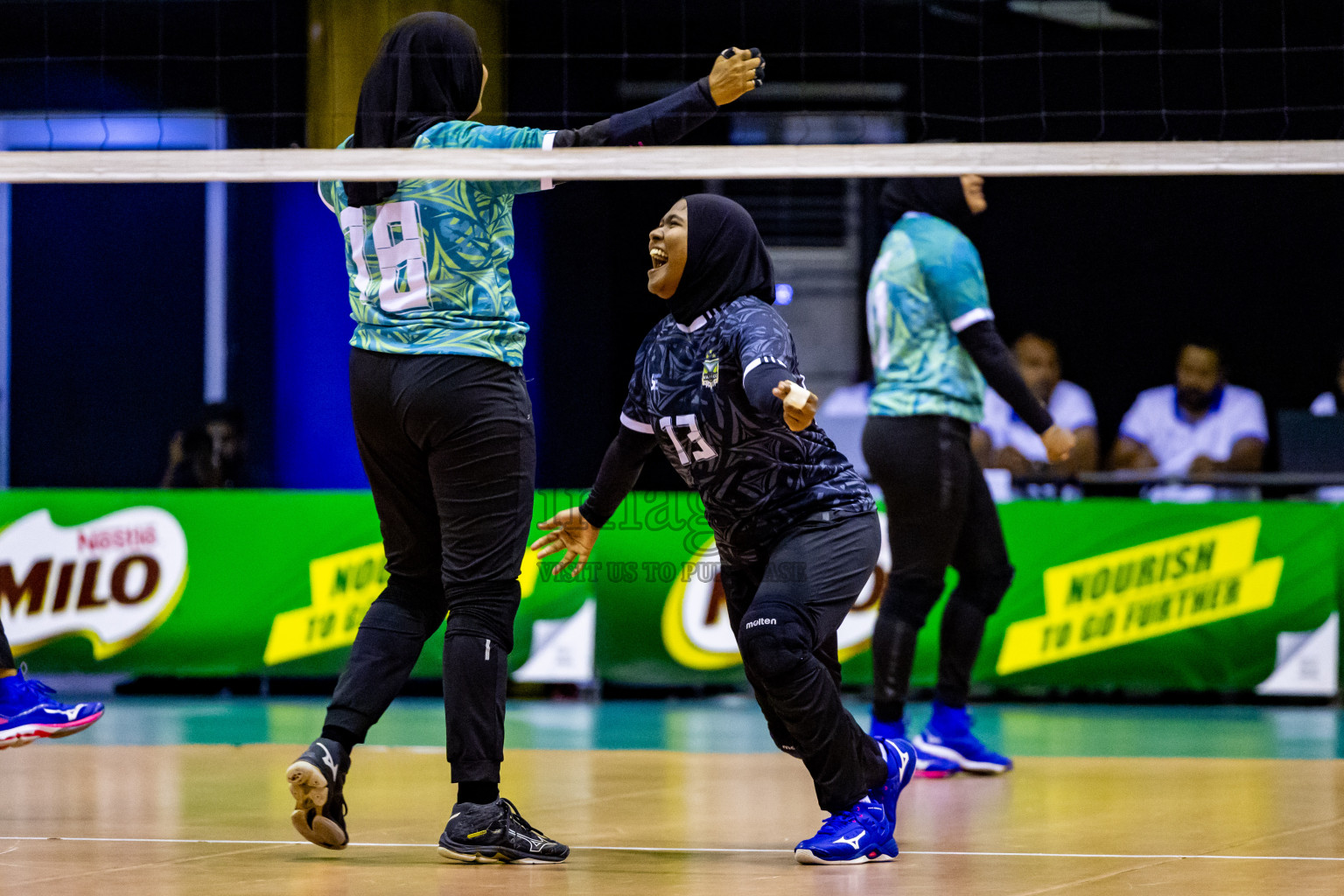 Final of Women's Division of Milo VAM Cup 2024 held in Male', Maldives on Saturday, 13th July 2024 at Social Center Indoor Hall Photos By: Nausham Waheed / images.mv