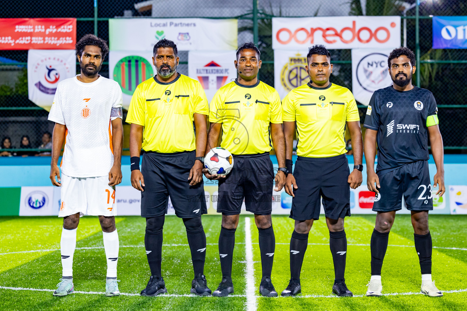 Dee Ess Jay SC vs Much Black in Day 2 of Laamehi Dhiggaru Ekuveri Futsal Challenge 2024 was held on Saturday, 27th July 2024, at Dhiggaru Futsal Ground, Dhiggaru, Maldives Photos: Nausham Waheed / images.mv