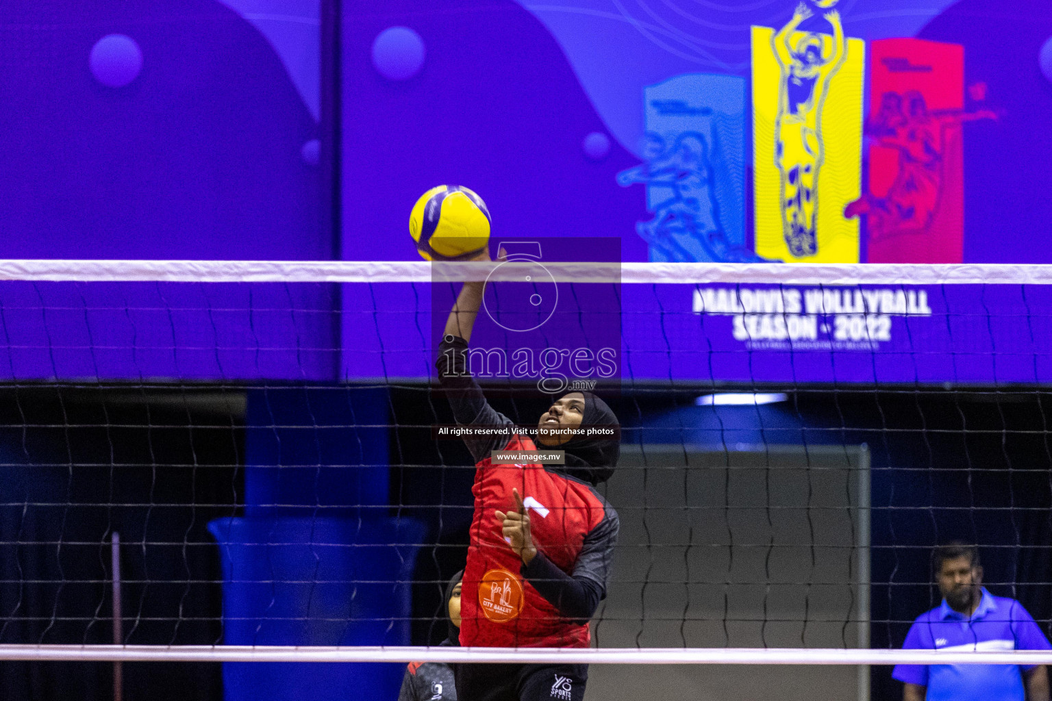 Volleyball Association Cup 2022-Women's Division-Match Day 4 was held in Male', Maldives on Friday, 27th May 2022 at Social Center Indoor Hall. Photos By: Ismail Thoriq/images.mv