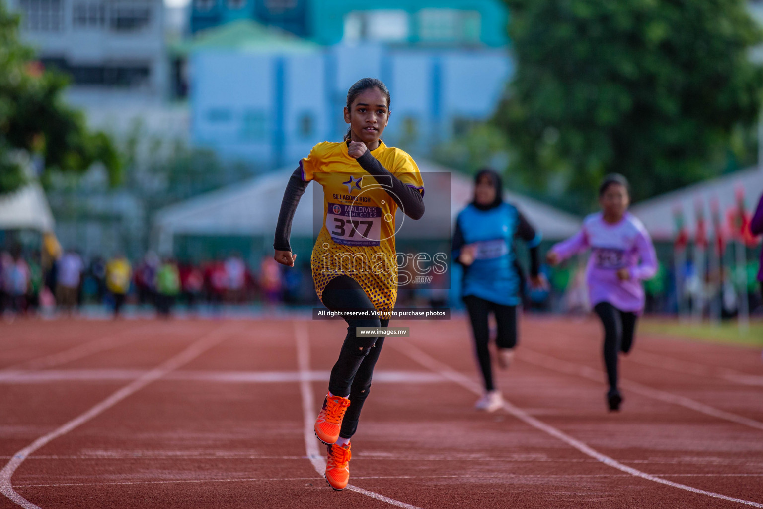 Day 1 of Inter-School Athletics Championship held in Male', Maldives on 22nd May 2022. Photos by: Maanish / images.mv