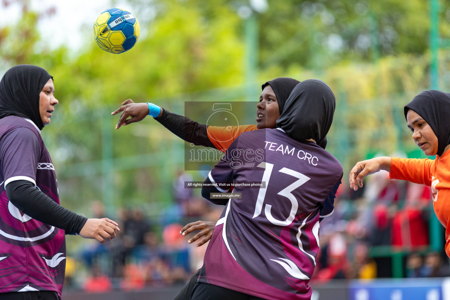 Day 5 of 7th Inter-Office/Company Handball Tournament 2023, held in Handball ground, Male', Maldives on Tuesday, 19th September 2023 Photos: Nausham Waheed/ Images.mv