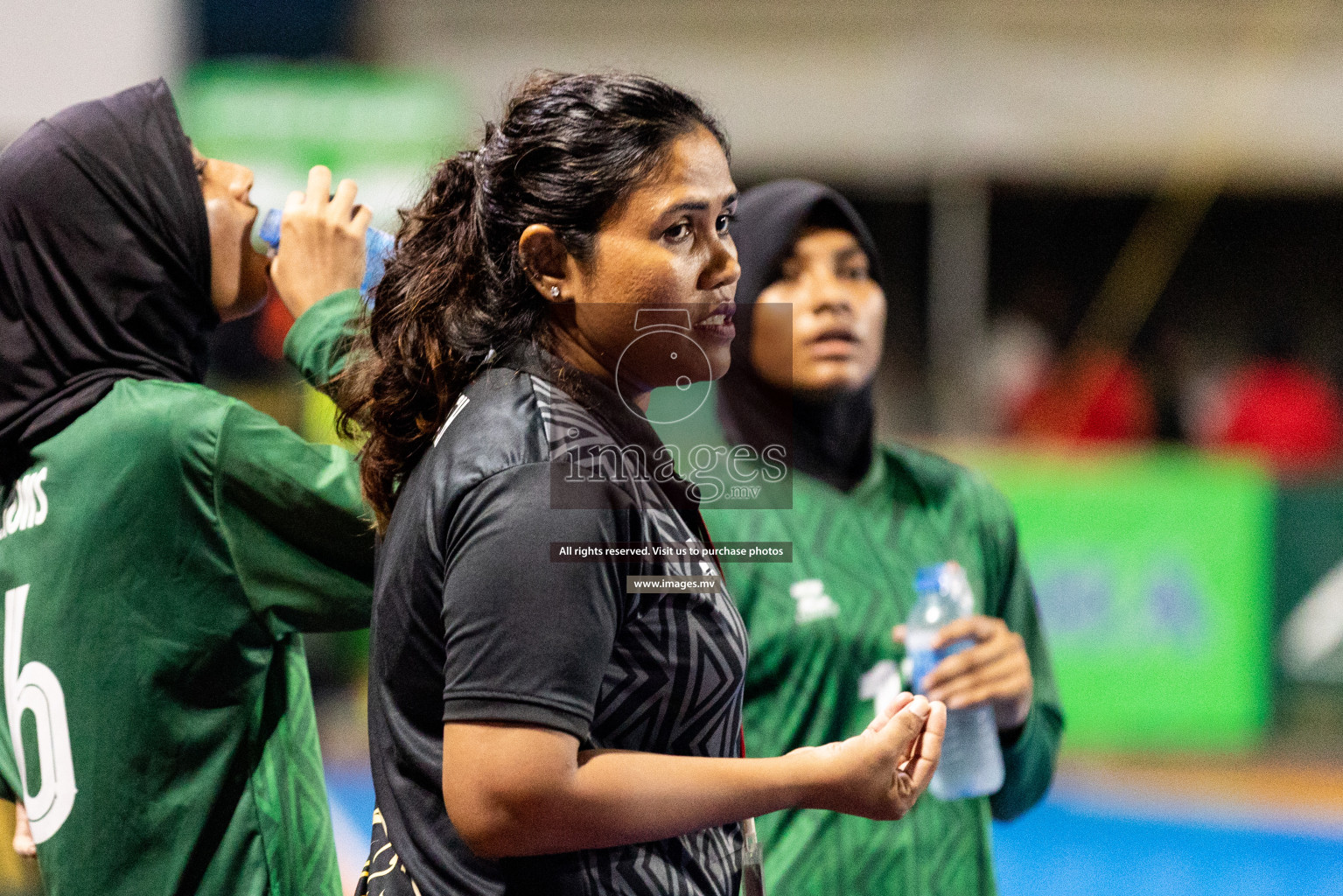 Day 10 of 6th MILO Handball Maldives Championship 2023, held in Handball ground, Male', Maldives on 29th May 2023 Photos: Shuu Abdul Sattar/ Images.mv