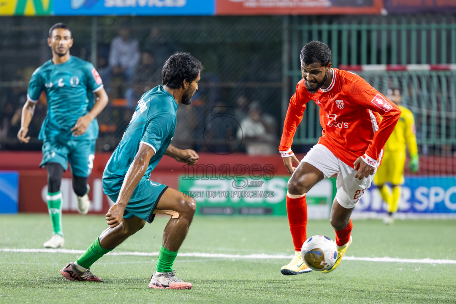 HA Ihavandhoo vs HA Muraidhoo in Day 5 of Golden Futsal Challenge 2025 on Thursday, 9th January 2025, in Hulhumale', Maldives
Photos: Ismail Thoriq / images.mv