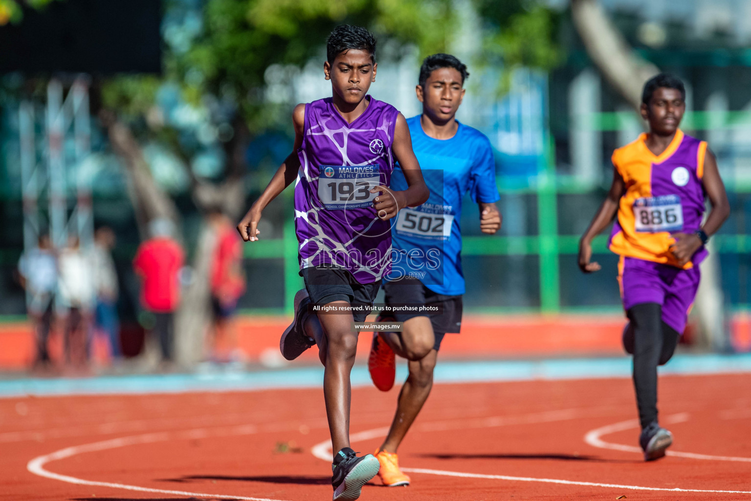 Day 5 of Inter-School Athletics Championship held in Male', Maldives on 27th May 2022. Photos by: Nausham Waheed / images.mv