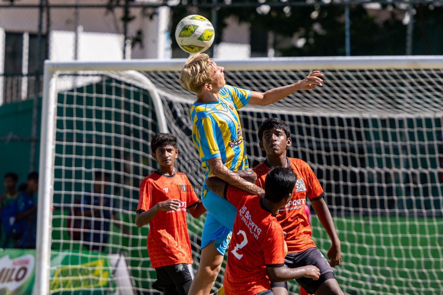 Day 3 of MILO Academy Championship 2024 (U-14) was held in Henveyru Stadium, Male', Maldives on Saturday, 2nd November 2024.
Photos: Hassan Simah / Images.mv