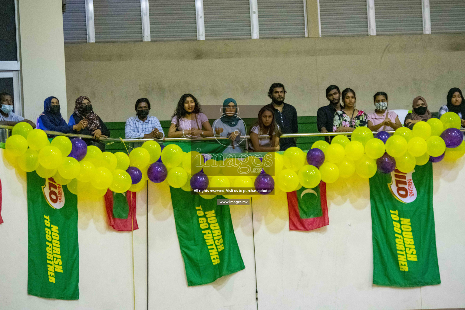 Kulhudhuffushi Youth & R.C vs Club Green Streets in the Finals of Milo National Netball Tournament 2021 (Women's) held on 5th December 2021 in Male', Maldives Photos: Ismail Thoriq / images.mv