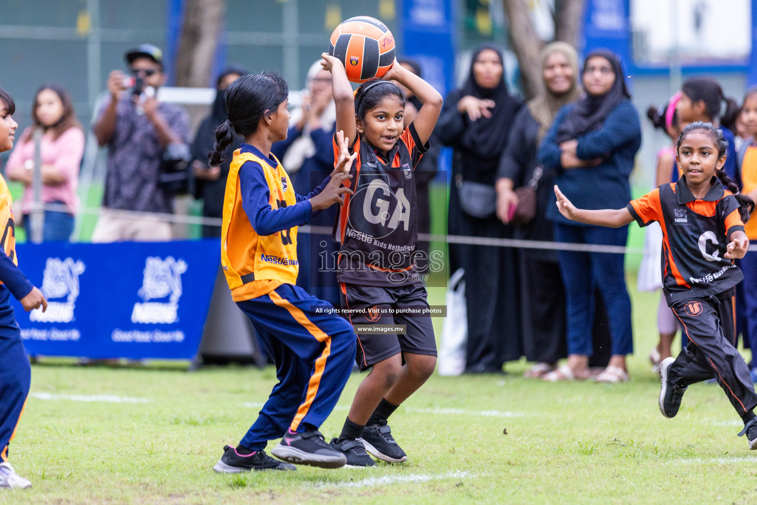 Day 1 of Nestle' Kids Netball Fiesta 2023 held in Henveyru Stadium, Male', Maldives on Thursday, 30th November 2023. Photos by Nausham Waheed / Images.mv