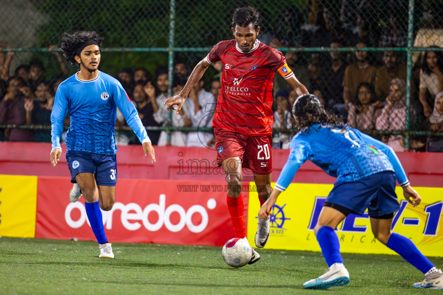 GA Dhevvadhoo vs GA Gemanafushi in Day 24 of Golden Futsal Challenge 2024 was held on Wednesday , 7th February 2024 in Hulhumale', Maldives
Photos: Ismail Thoriq / images.mv