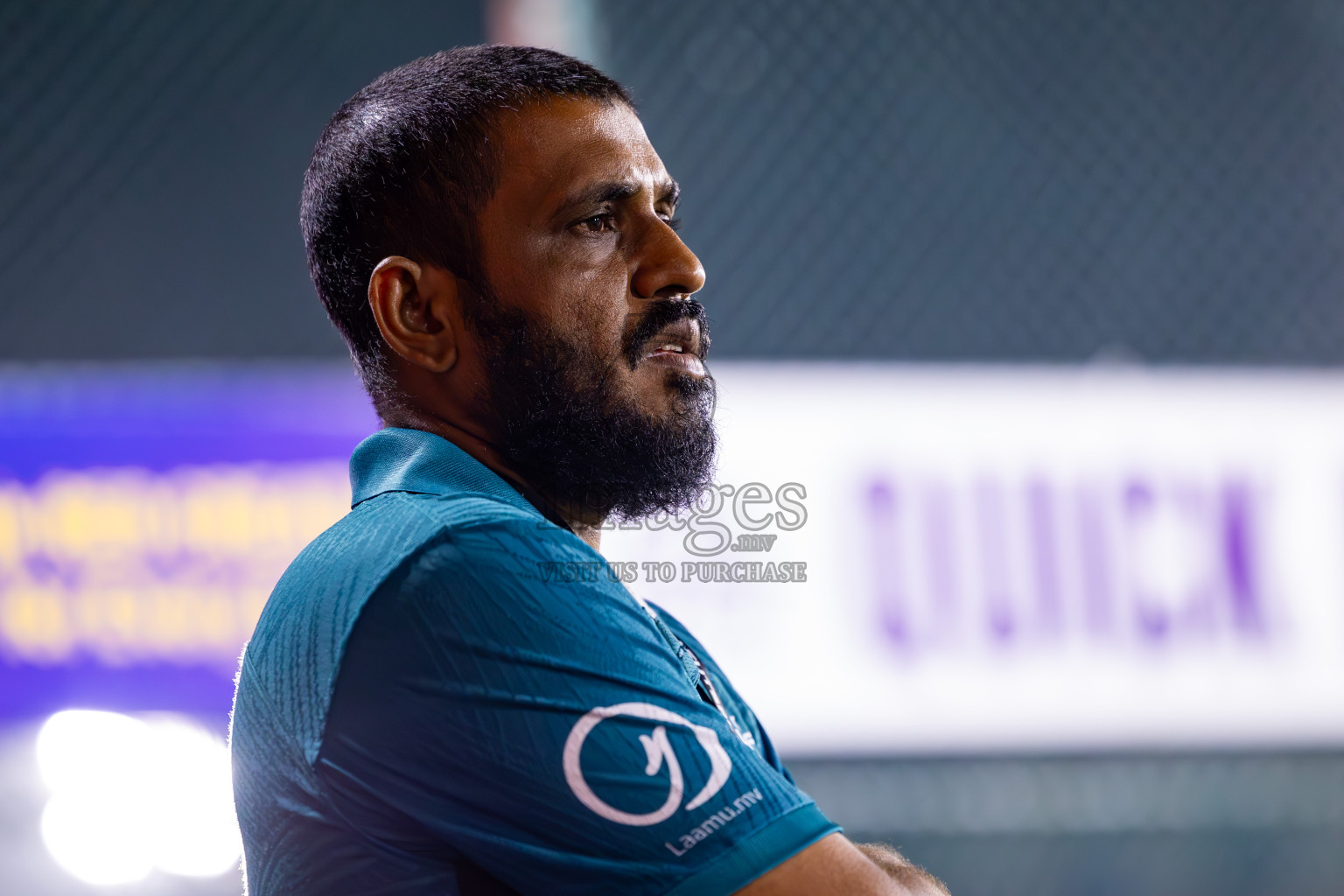 L Gan vs L Maabaidhoo in Day 14 of Golden Futsal Challenge 2025 was held on Saturday, 18th January 2025, in Hulhumale', Maldives. Photos: Ismail Thoriq / images.mv