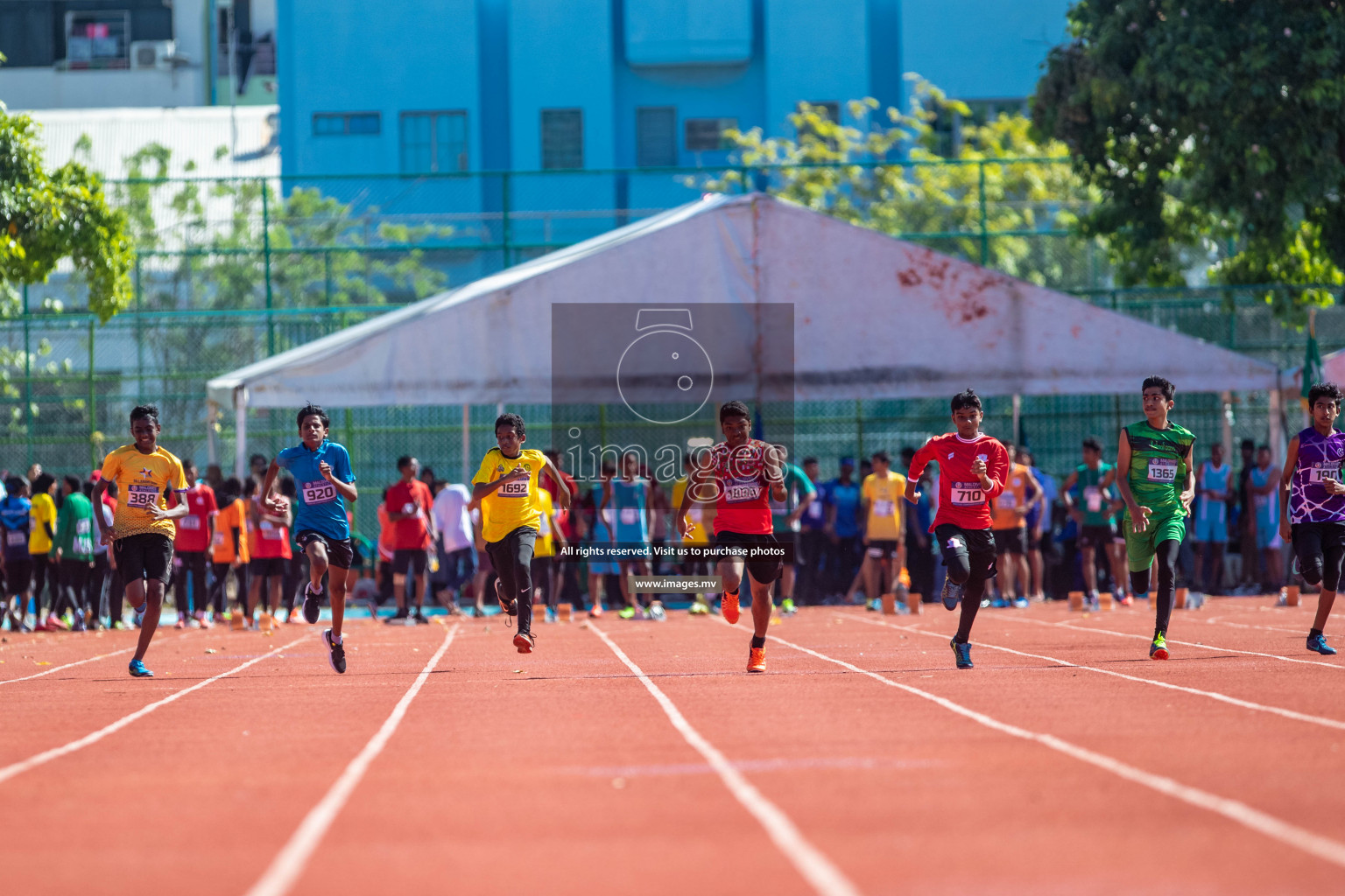 Day 1 of Inter-School Athletics Championship held in Male', Maldives on 22nd May 2022. Photos by: Maanish / images.mv