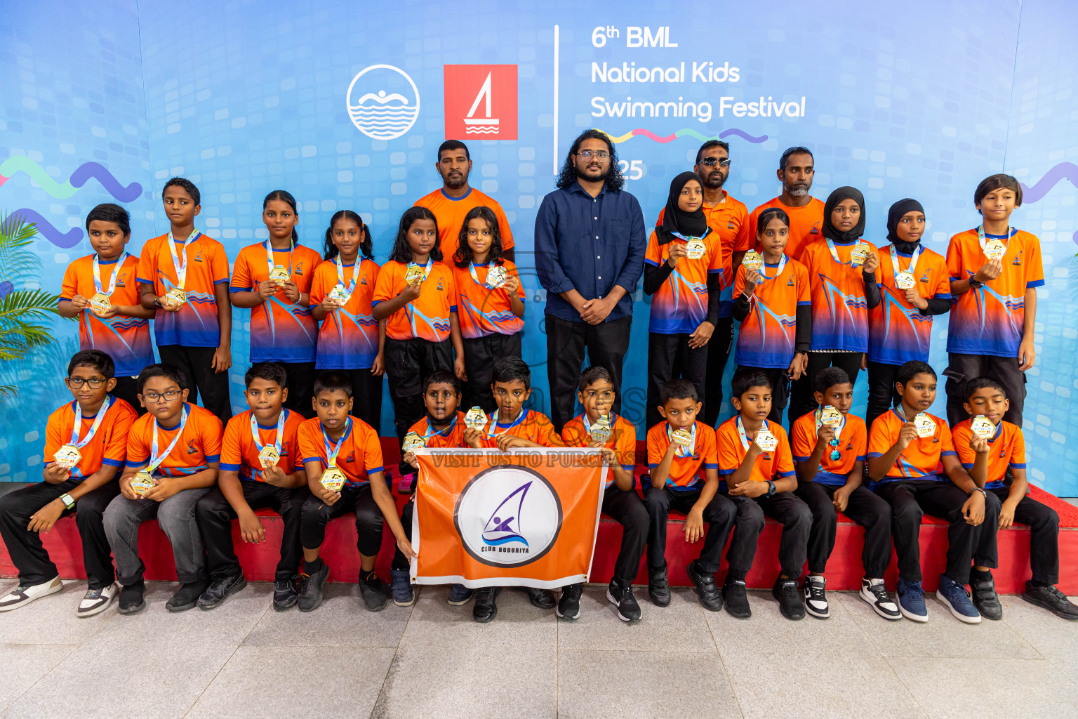 Closing Ceremony of 6th BML National Kids Swimming Kids Festival 2025 held in Hulhumale', Maldives on Saturday, 22nd November 2025. Photos: Nausham Waheed / images.mv