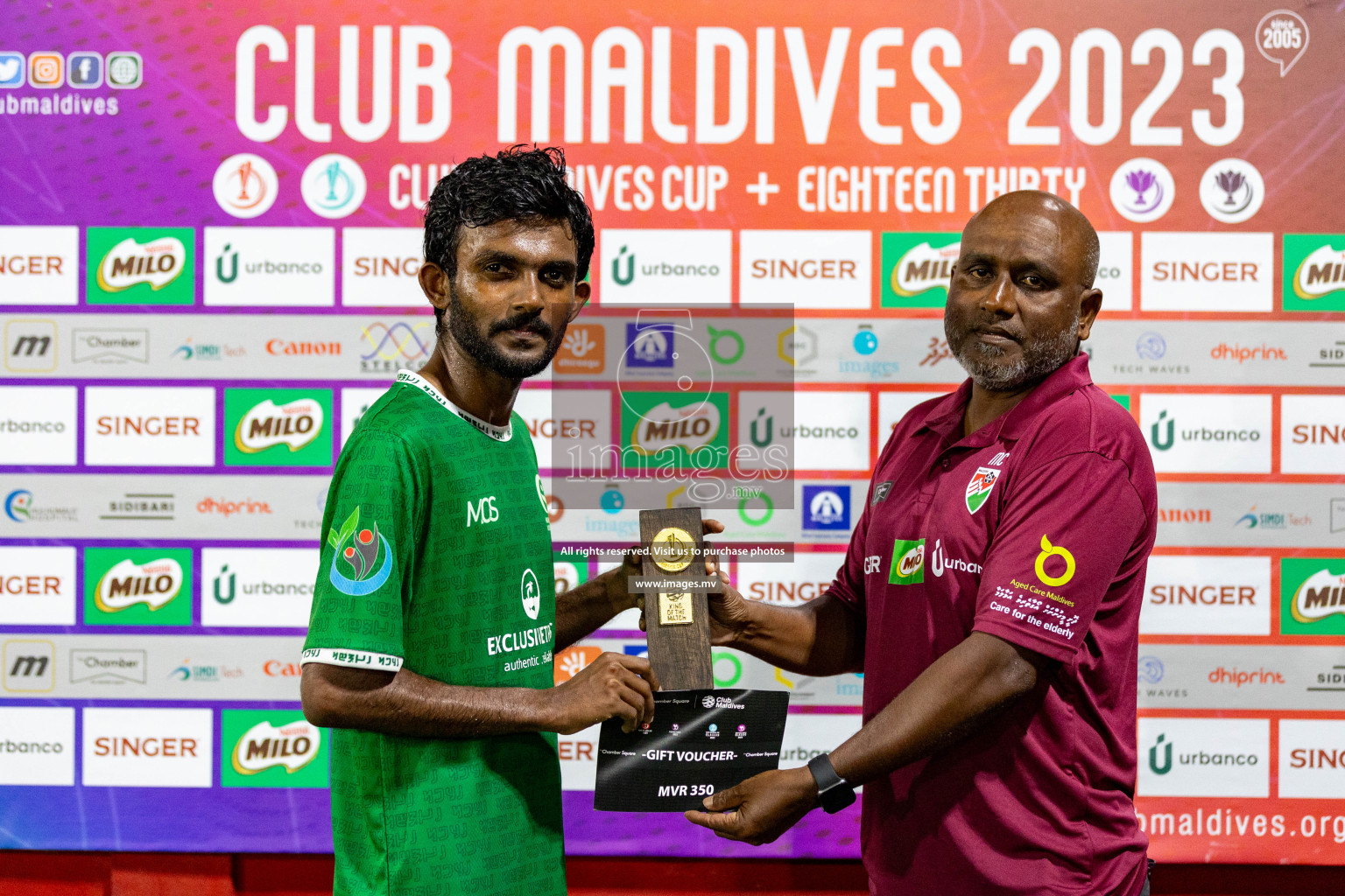 Hulhumale Hospital vs PSM in Club Maldives Cup Classic 2023 held in Hulhumale, Maldives, on Saturday, 22nd July 2023 Photos: Hassan Simah/ images.mv