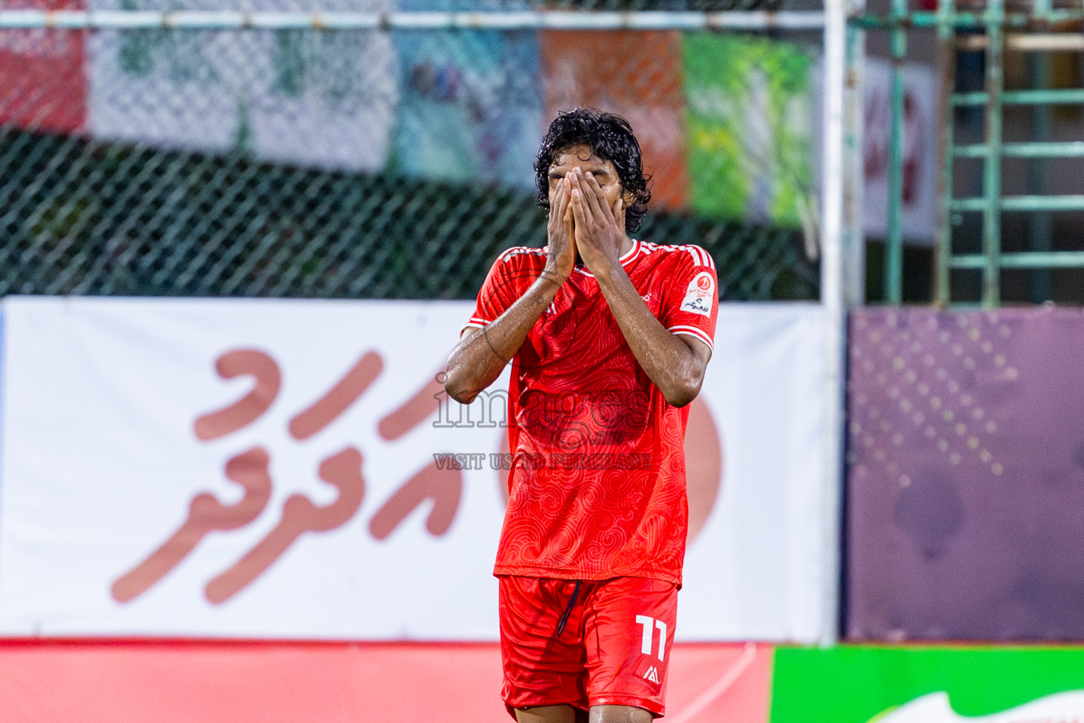 Ooredoo Maldives vs Fahi Rc in Club Maldives Cup 2024 held in Rehendi Futsal Ground, Hulhumale', Maldives on Tuesday, 25th September 2024. Photos: Nausham Waheed/ images.mv