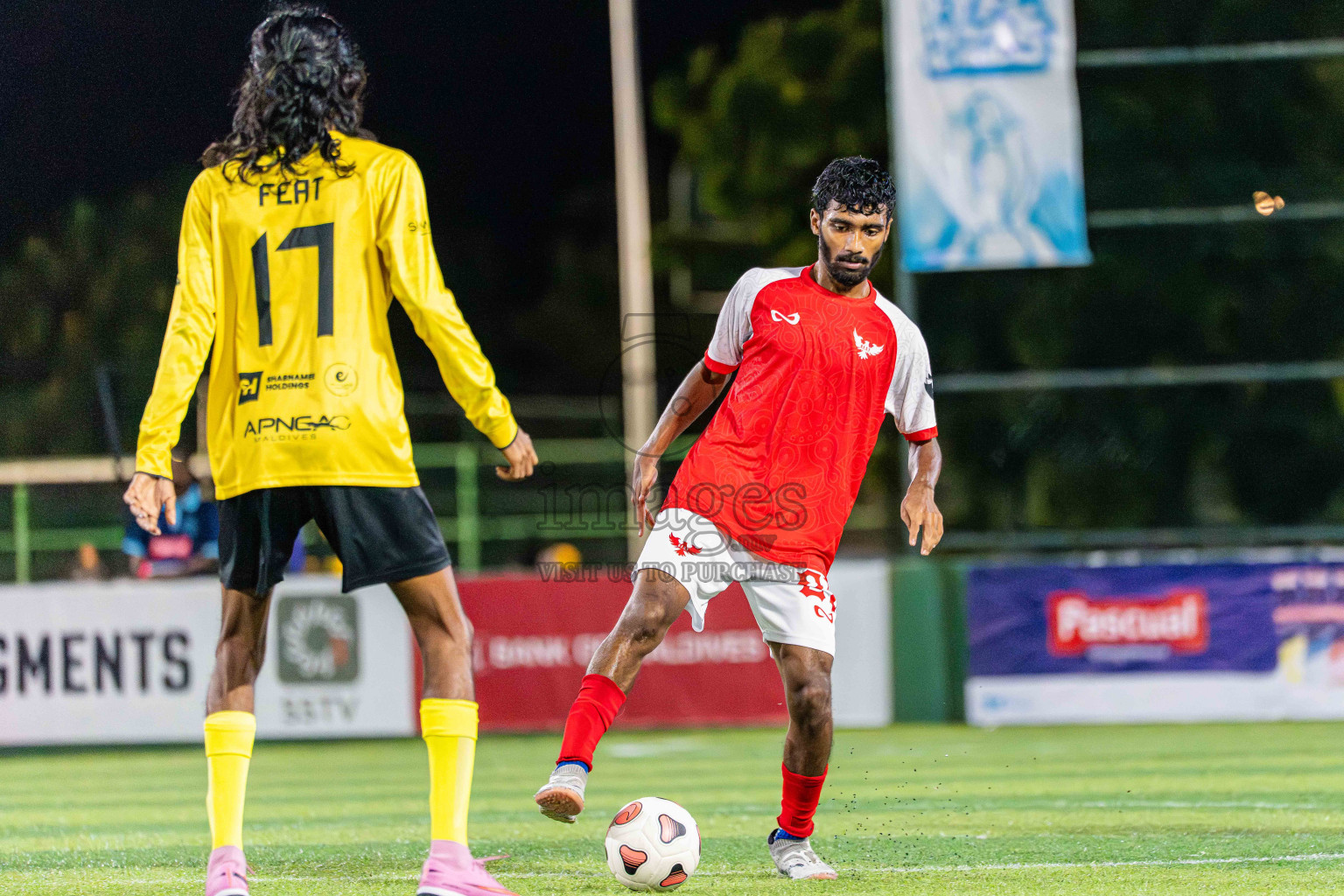 Kanmathi SC VS BEST in Day 4 - Fonadhoo Youth Futsal Challenge 2025 held in Fonadhoo Futsal Stadium, L. Fonadhoo, Maldives on Wednesday, 29th October 2025 Photos: Arif Rasheed / images.mv