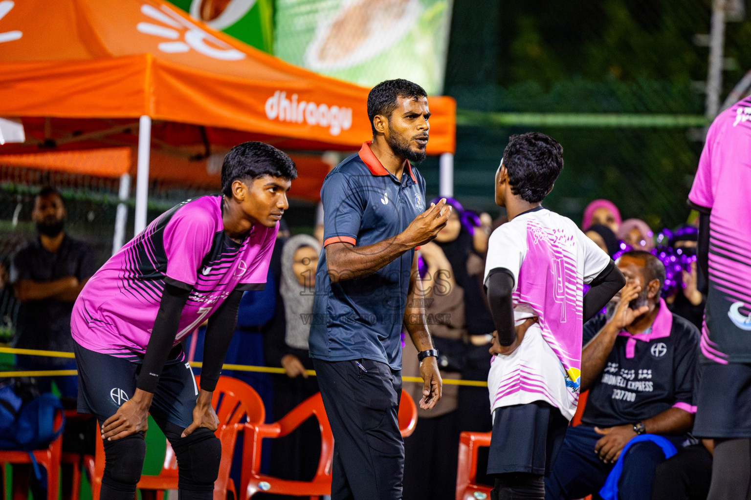 Day 11 of Interschool Volleyball Tournament 2024 was held in Ekuveni Volleyball Court at Male', Maldives on Monday, 2nd December 2024. Photos: Nausham Waheed / images.mv