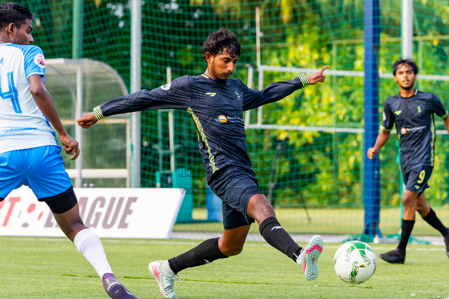Lily Beach vs Vilamendhoo in Day 6 of Resort League 2025 (Ari Zone) was held on Wednesday, 25th June 2025 in Conrad Maldives Rangali Island, Alif Dhaalu Atoll, Maldives. Photos: Nausham Waheed / images.mv