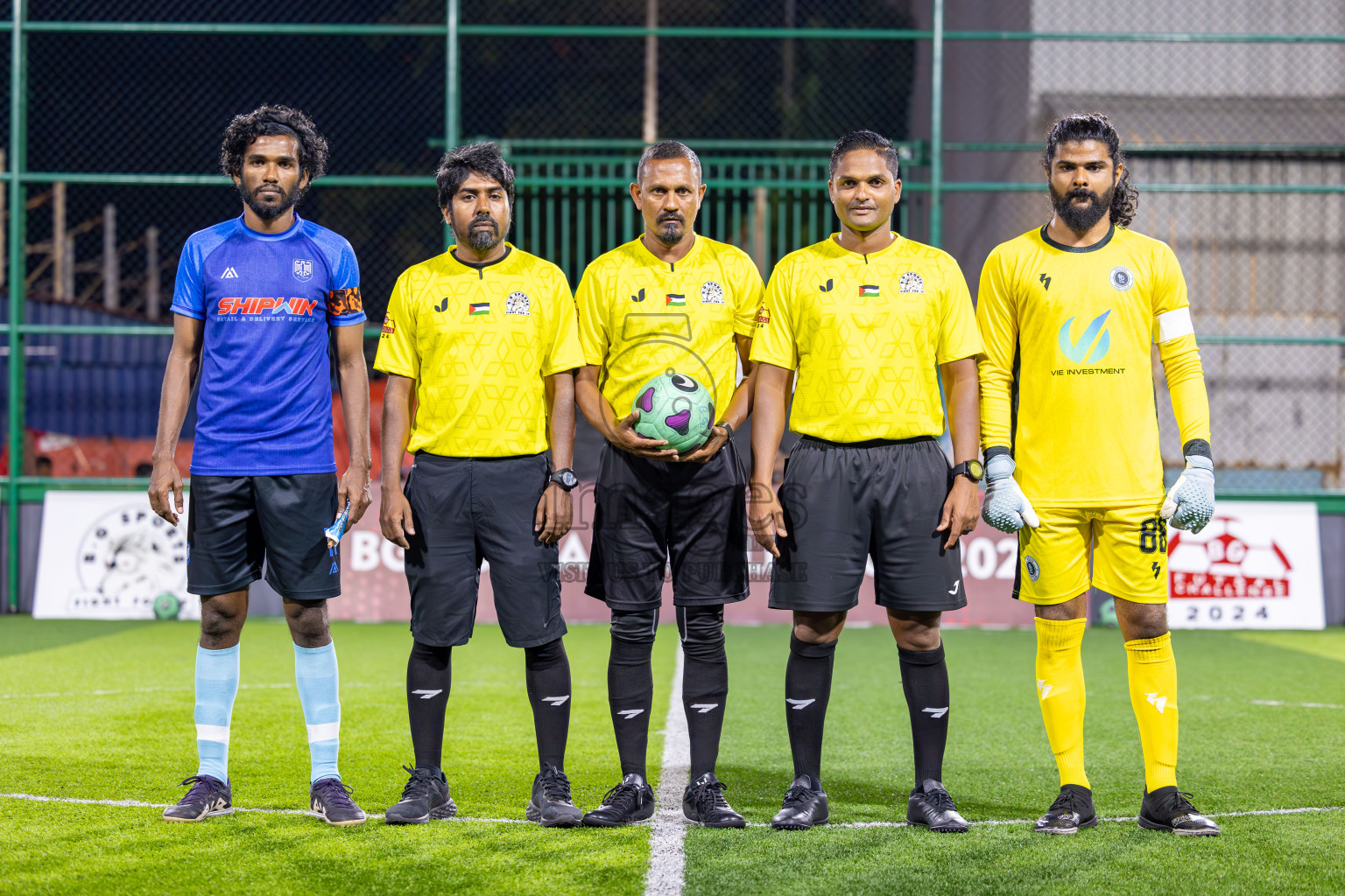 Baakee Sports Club vs FC Calms Blue in Day 9 of BG Futsal Challenge 2024 was held on Wednesday, 20th March 2024, in Male', Maldives
Photos: Ismail Thoriq / images.mv