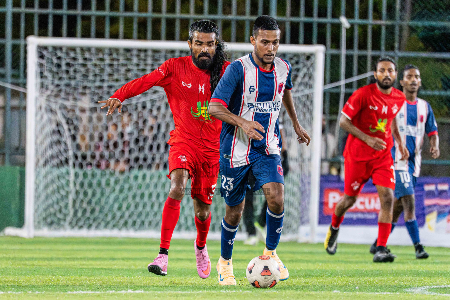 Kanmathi FC VS Maahinne United in Day 4 - Fonadhoo Youth Futsal Challenge 2025 held in Fonadhoo Futsal Stadium, L. Fonadhoo, Maldives on Wednesday, 29th October 2025 Photos: Arif Rasheed / images.mv