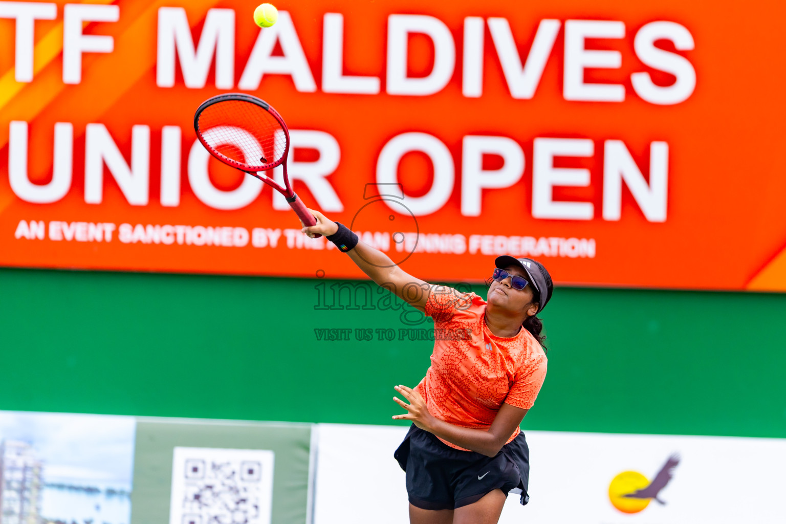 Day 5 of ATF Maldives Junior Open Tennis was held in Male' Tennis Court, Male', Maldives on Monday, 16th December 2024. Photos: Nausham Waheed/ images.mv