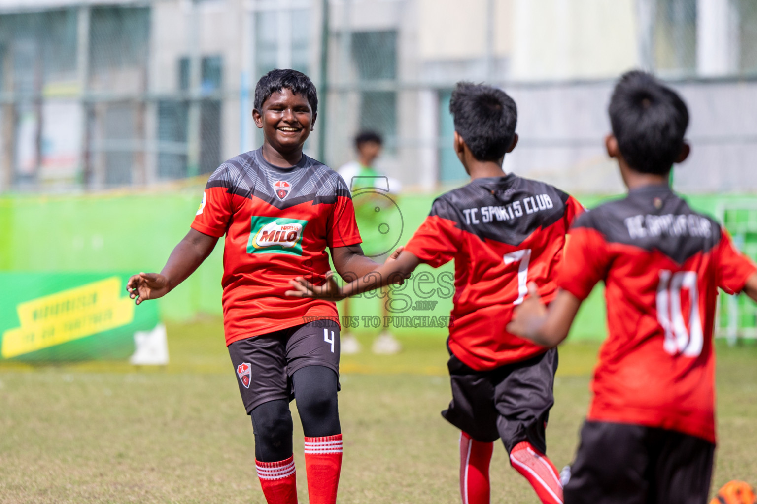 Day 2 of MILO Academy Championship 2024 - U12 was held at Henveiru Grounds in Male', Maldives on Friday, 5th July 2024. Photos: Mohamed Mahfooz Moosa / images.mv