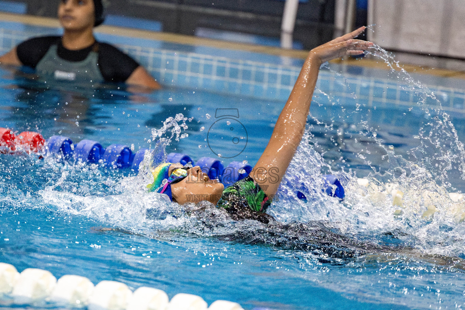 Day 5 of National Swimming Competition 2024 held in Hulhumale', Maldives on Tuesday, 17th December 2024. Photos: Hassan Simah / images.mv