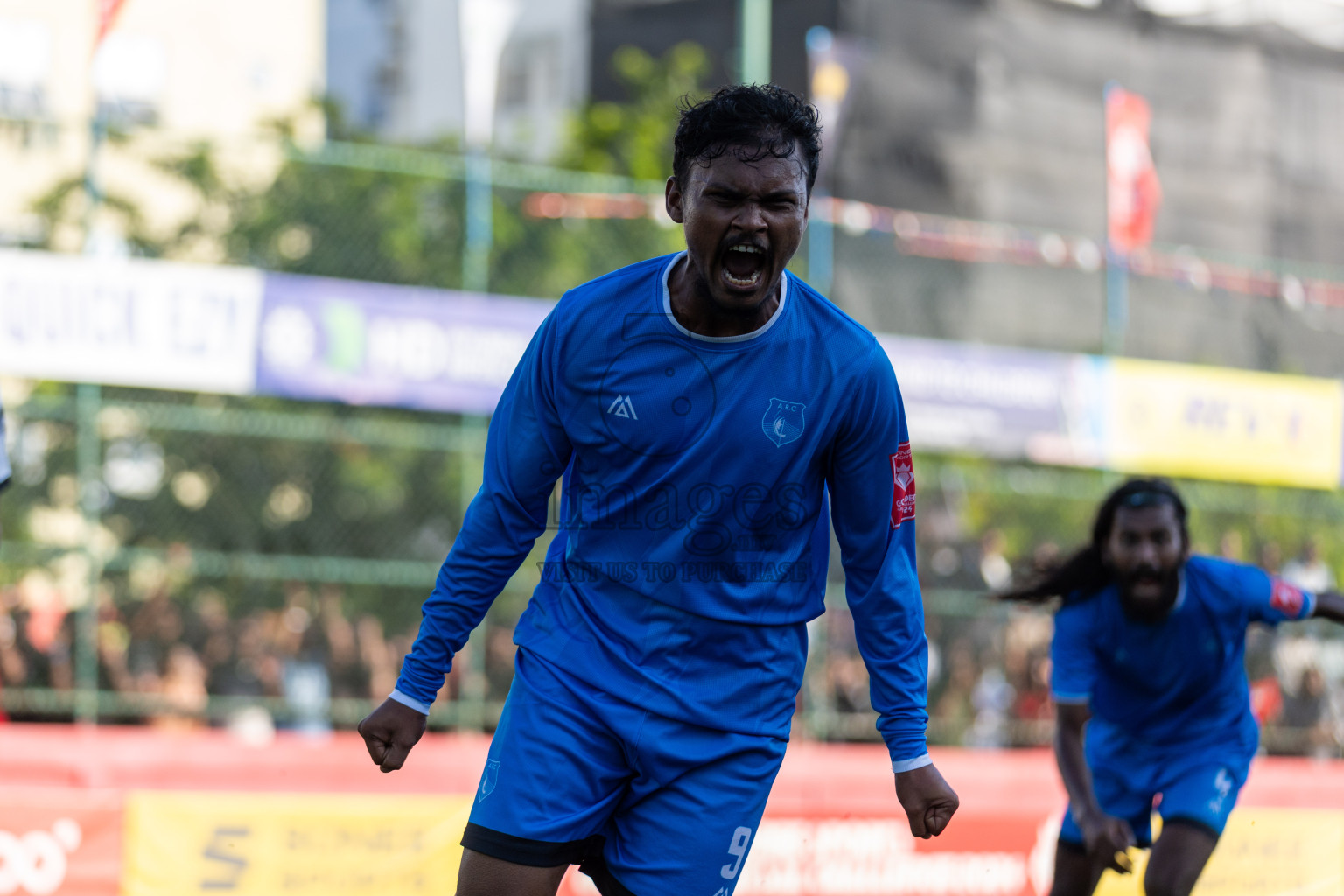 R Inguraidhoo VS R Alifushi in Day 13 of Golden Futsal Challenge 2024 was held on Saturday, 27th January 2024, in Hulhumale', Maldives Photos: Nausham Waheed / images.mv