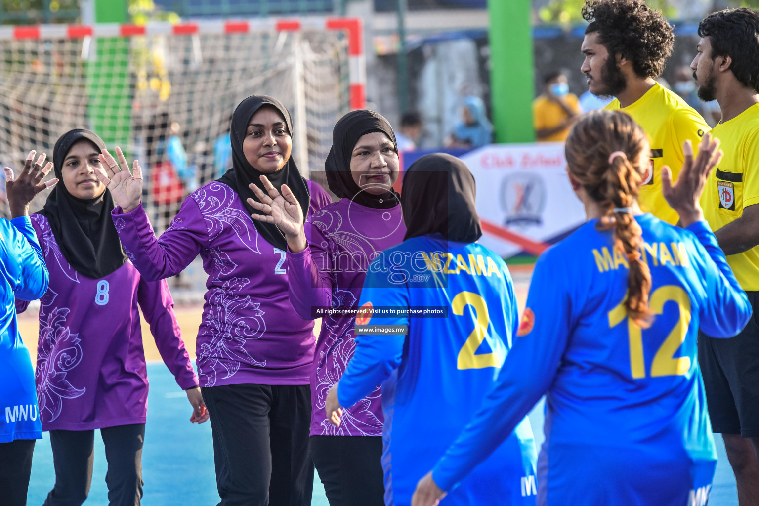 Day 5 of Milo 6th Inter Office Handball Tournament 2022 - Photos by Nausham Waheed