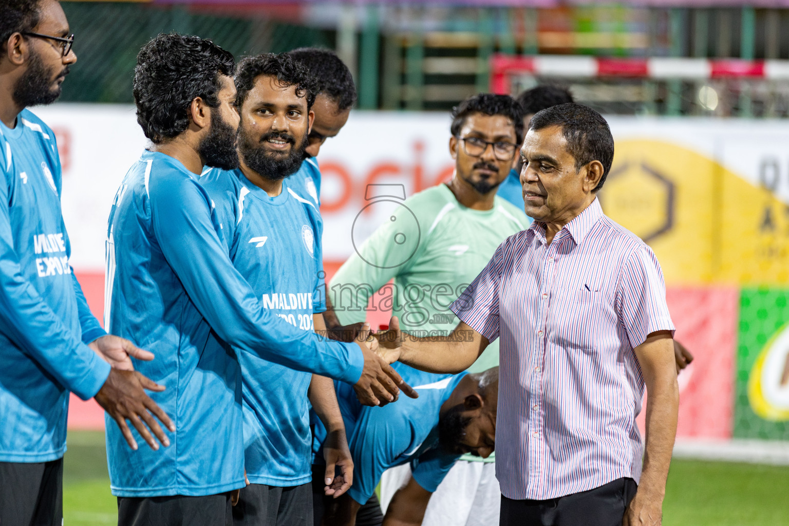 Trade Club vs Higher Education in Club Maldives Classic 2024 held in Rehendi Futsal Ground, Hulhumale', Maldives on Sunday, 8th September 2024. Photos: Hassan Simah / images.mv