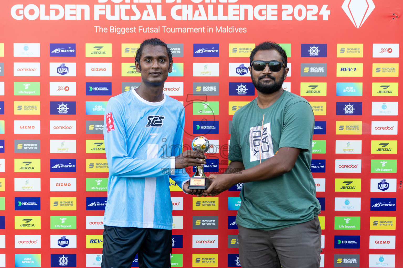 F Nilandhoo vs F Feeali in Day 20 of Golden Futsal Challenge 2024 was held on Saturday , 3rd February 2024 in Hulhumale', Maldives Photos: Nausham Waheed / images.mv