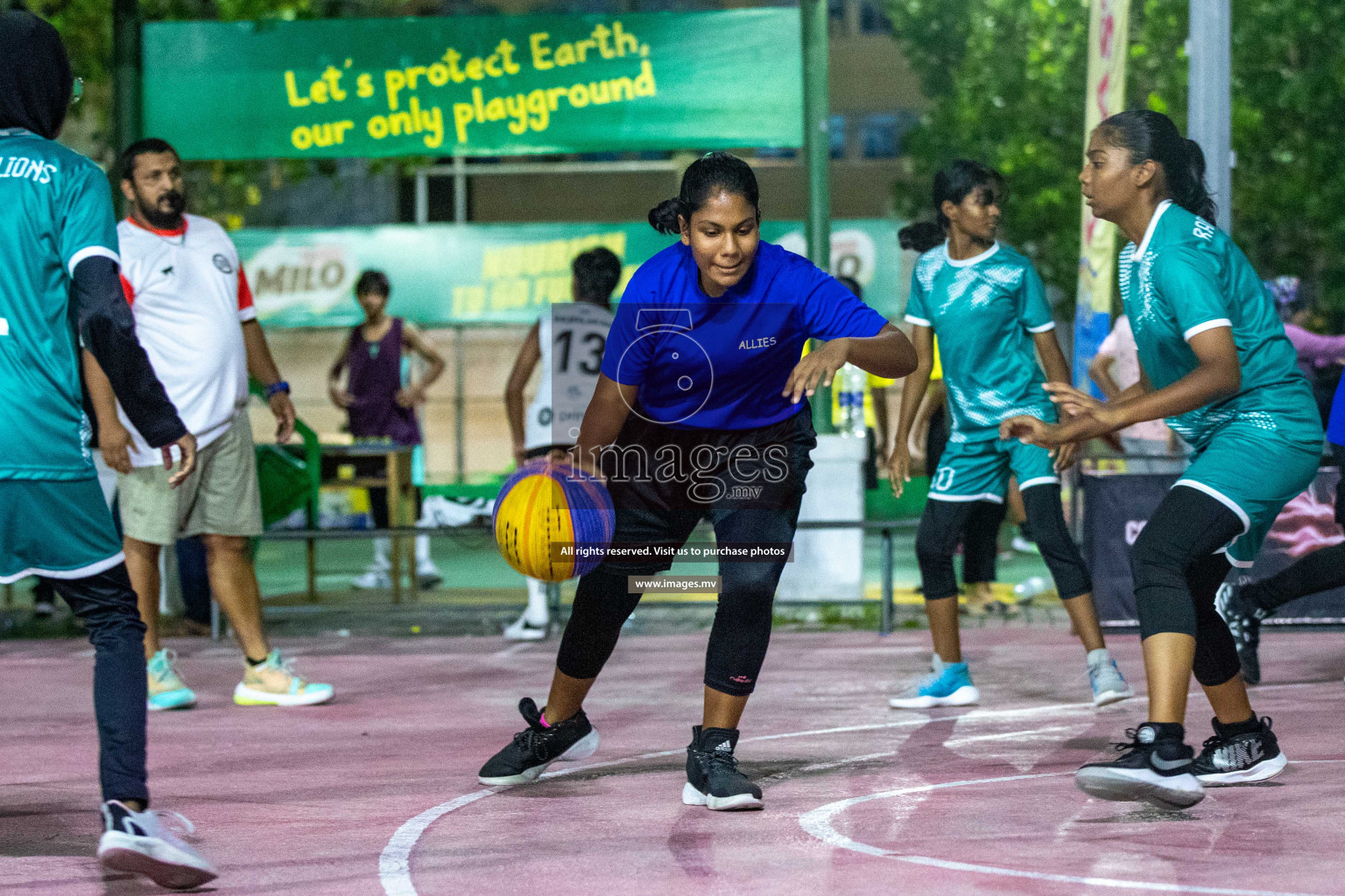 Day4 of Slamdunk by Sosal on 15th April 2023 held in Male'. Photos: Nausham waheed /images.mv