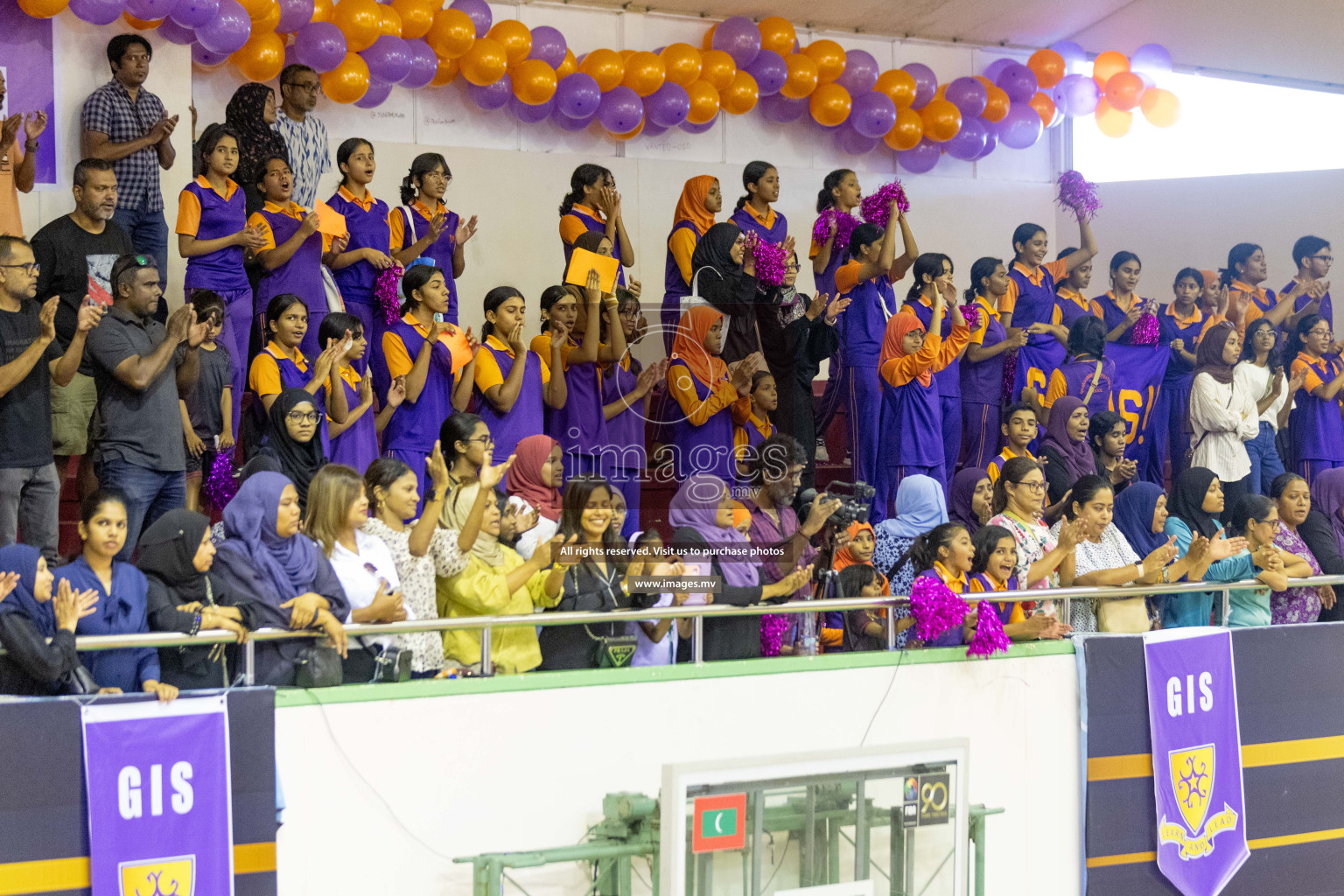 Final of 24th Interschool Netball Tournament 2023 was held in Social Center, Male', Maldives on 7th November 2023. Photos: Nausham Waheed / images.mv